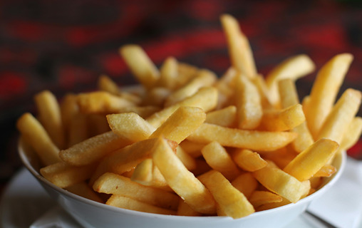 Fresh bowl of chips
