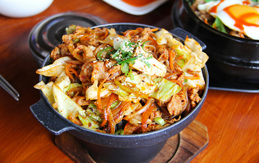 Spicy potato noodles